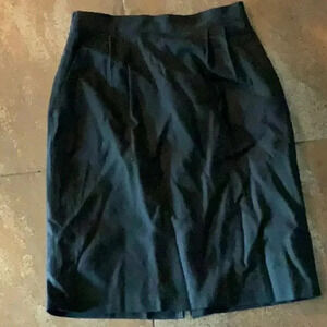 Women’s black work pencil skirt / C66